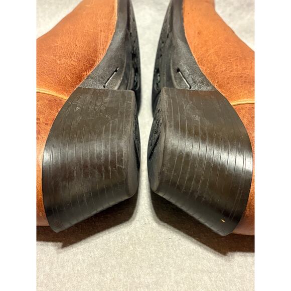 Ariat Round Up Women’s 10B Square Toe Western Cowboy Boots - Picture 5 of 13